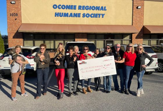 donation for oconee regional humane society