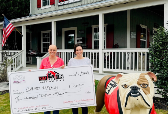 brittney cares donates to local lake oconee woman