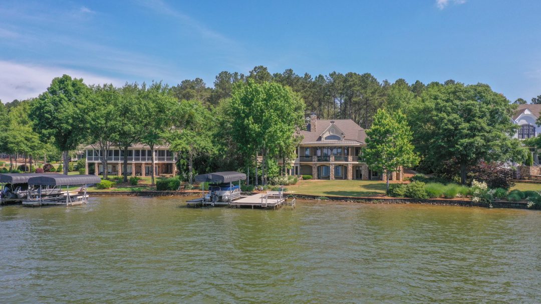 lakefront lake oconee homes